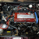 Getting rid of the red hoses and ebay manifold would have done wonders, but I had more important priorities. At least this is the last time that tacky clear timing cover saw the light of day...